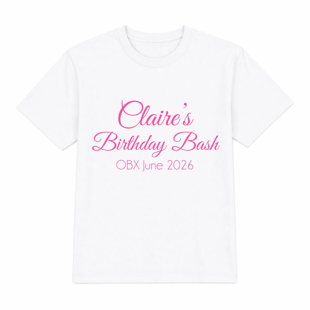Design Your Own (DYO) Adult Gildan Apparel - Text Only - MyBambino.com