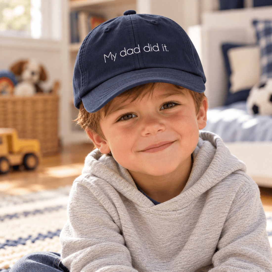 "Say It Your Way" Personalized Toddler Hat - MyBambino.com