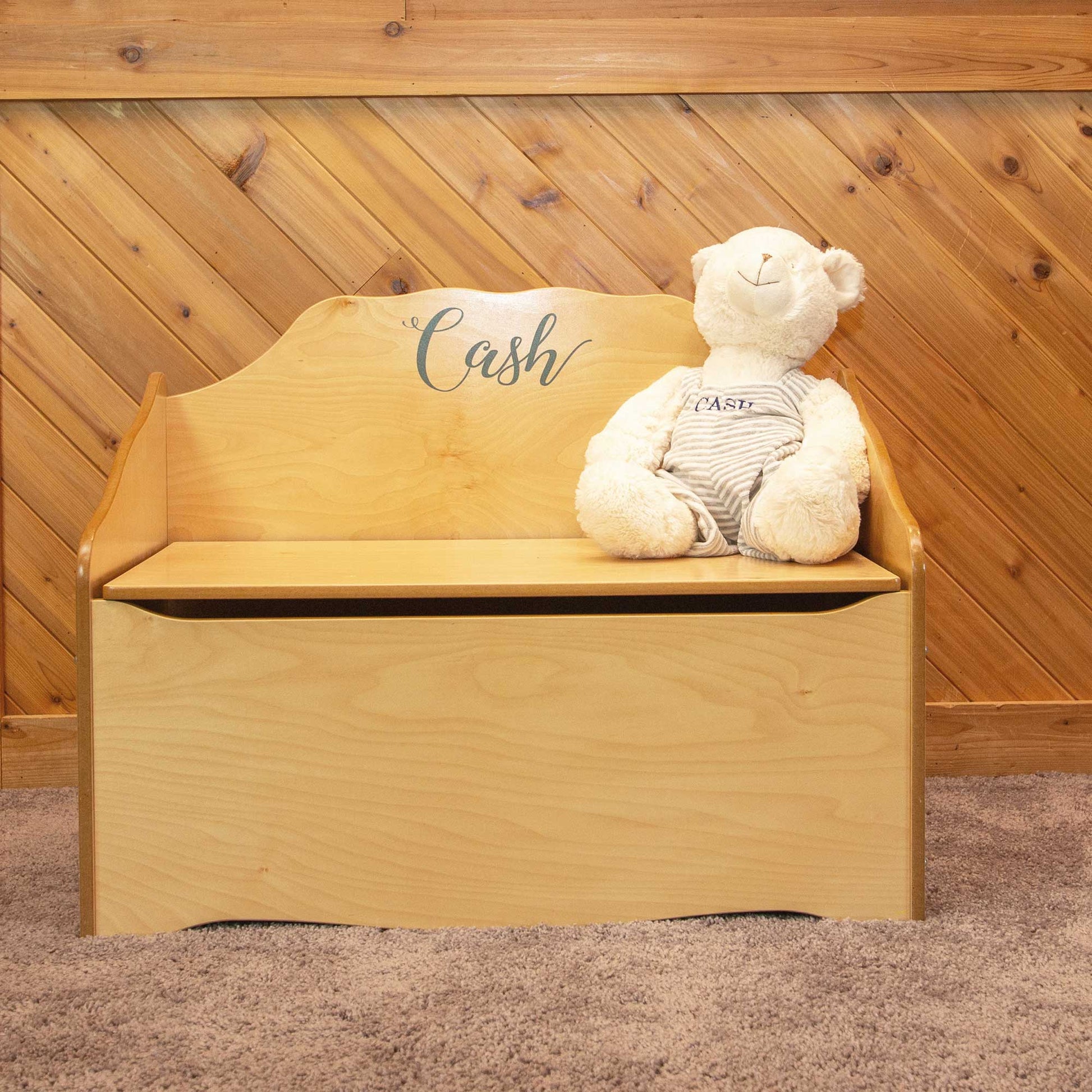 Custom Toy Chest - Just Name 2.0 - MyBambino.com