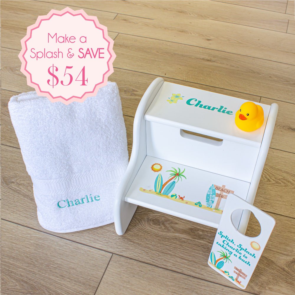 Personalized Tub Time Gift Set - MyBambino.com