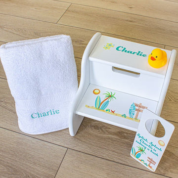 Personalized Tub Time Gift Set