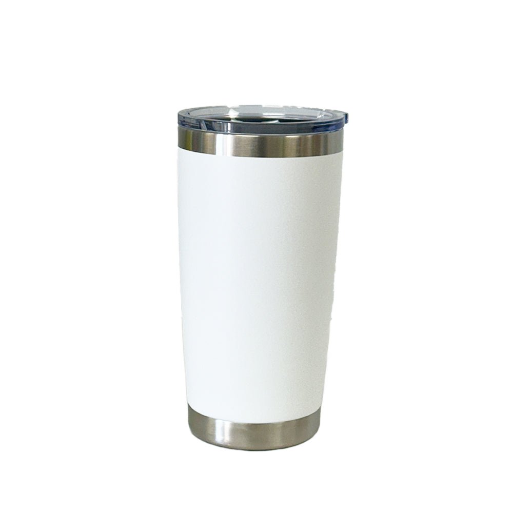 Custom Engraved Stainless Steel Thermal Tumbler - 20 oz - MyBambino.com