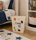 Hand Painted Wastebasket - MyBambino.com