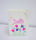 Hand Painted Wastebasket - MyBambino.com