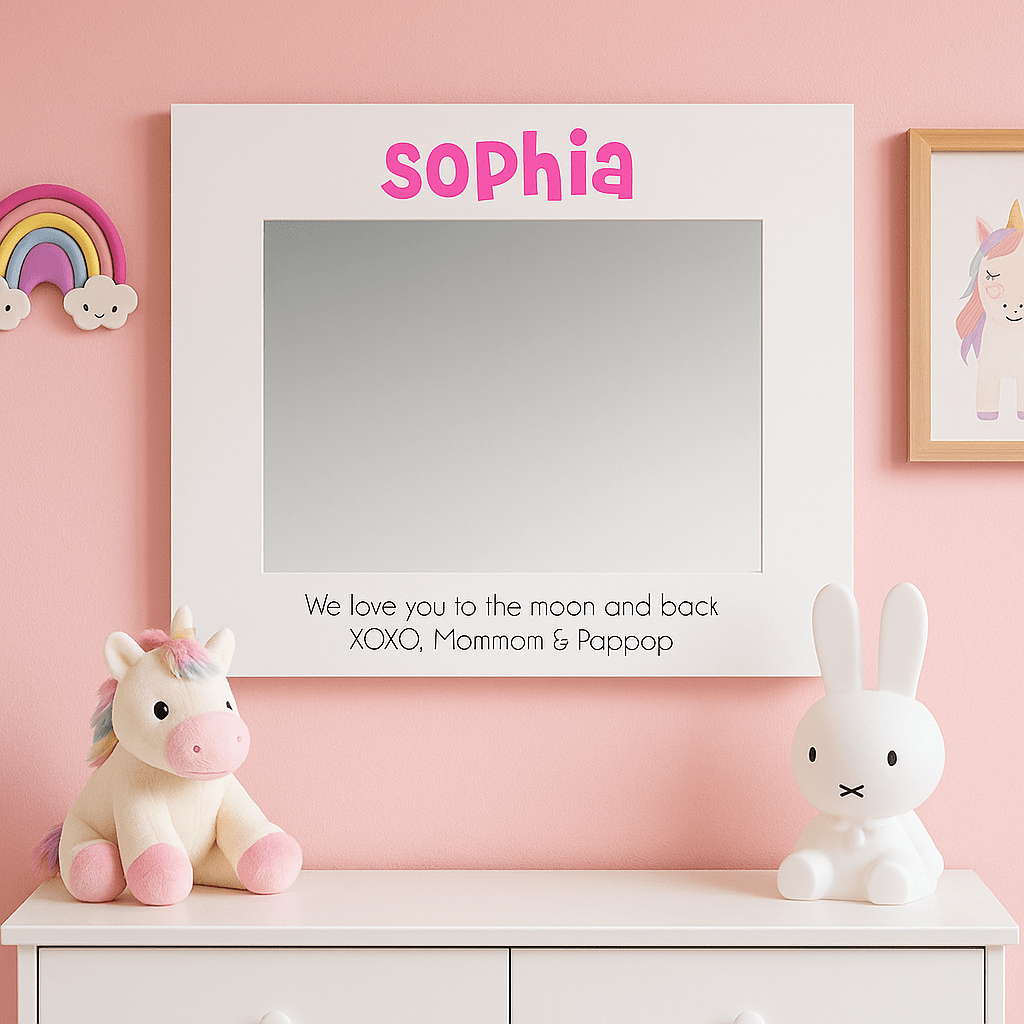 Large Rectangular Wall Mirror - MyBambino.com