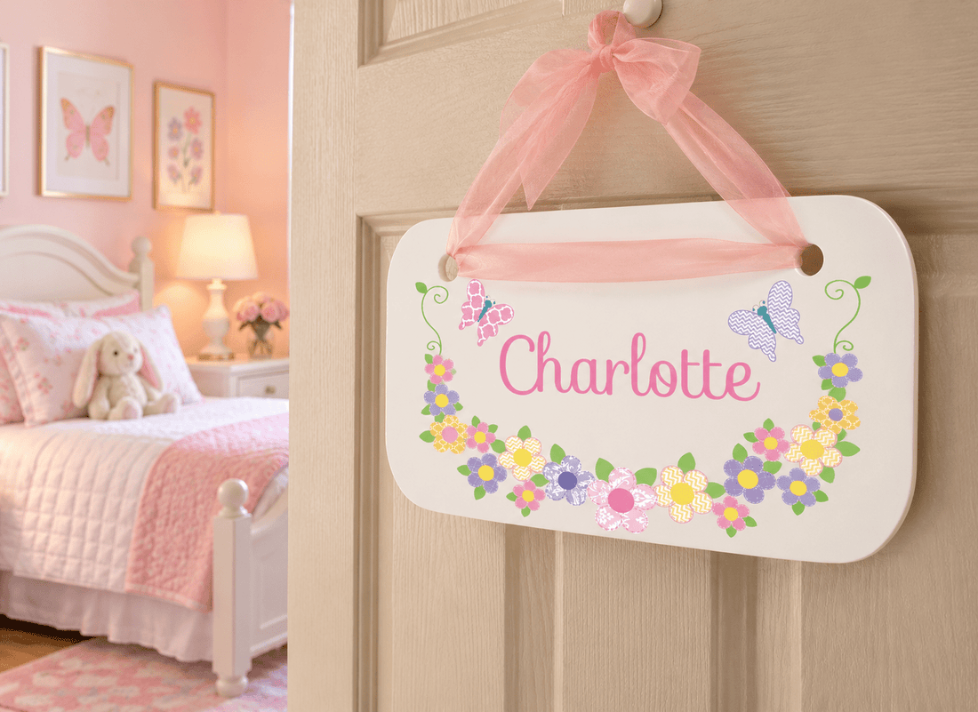 Personalized Name Wall Plaque 2.0 - MyBambino.com