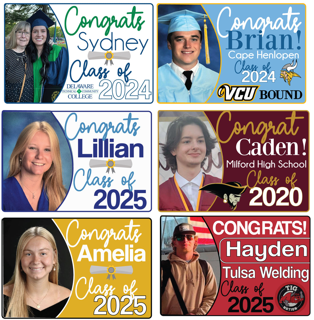 Custom Graduation Yard Sign