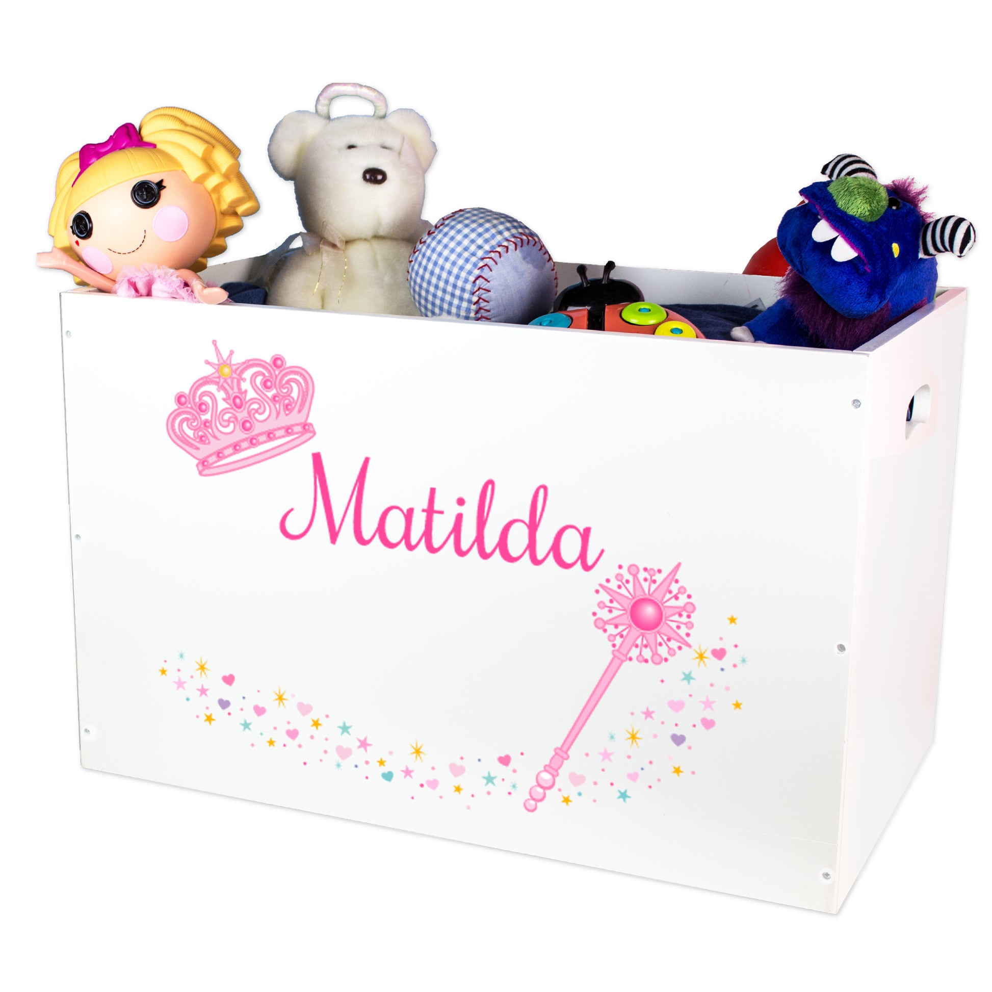 Open Top Toy Box - Magical Princess - MyBambino.com
