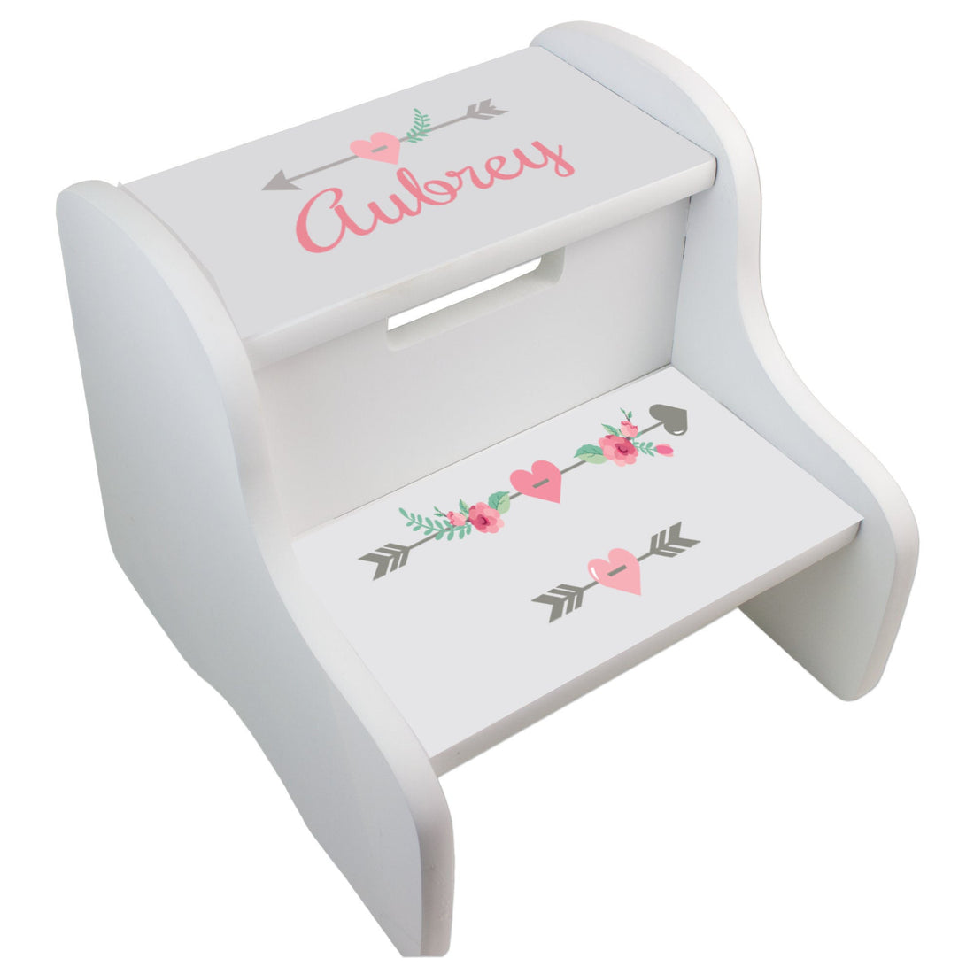 Personalized Child's Two Step Stool 2.0 - alternate view