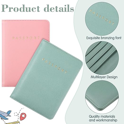Personalized Passport Cover Travel Wallet - MyBambino.com