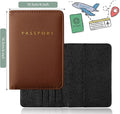 Personalized Passport Cover Travel Wallet - MyBambino.com
