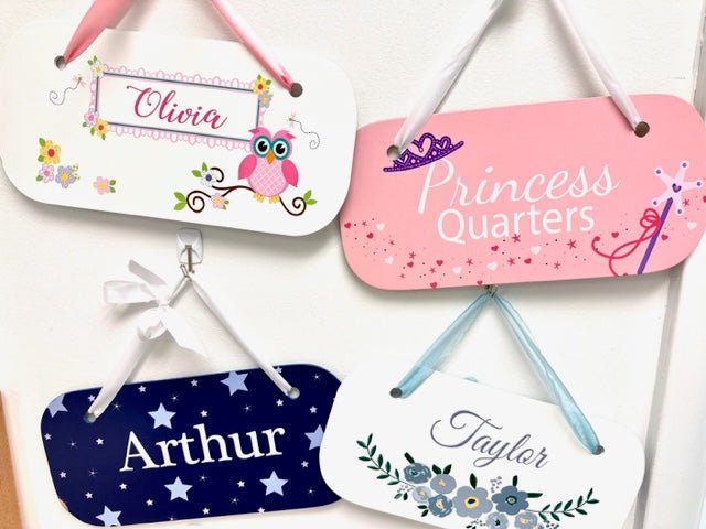 Personalized Name Wall Plaque 2.0 - MyBambino.com