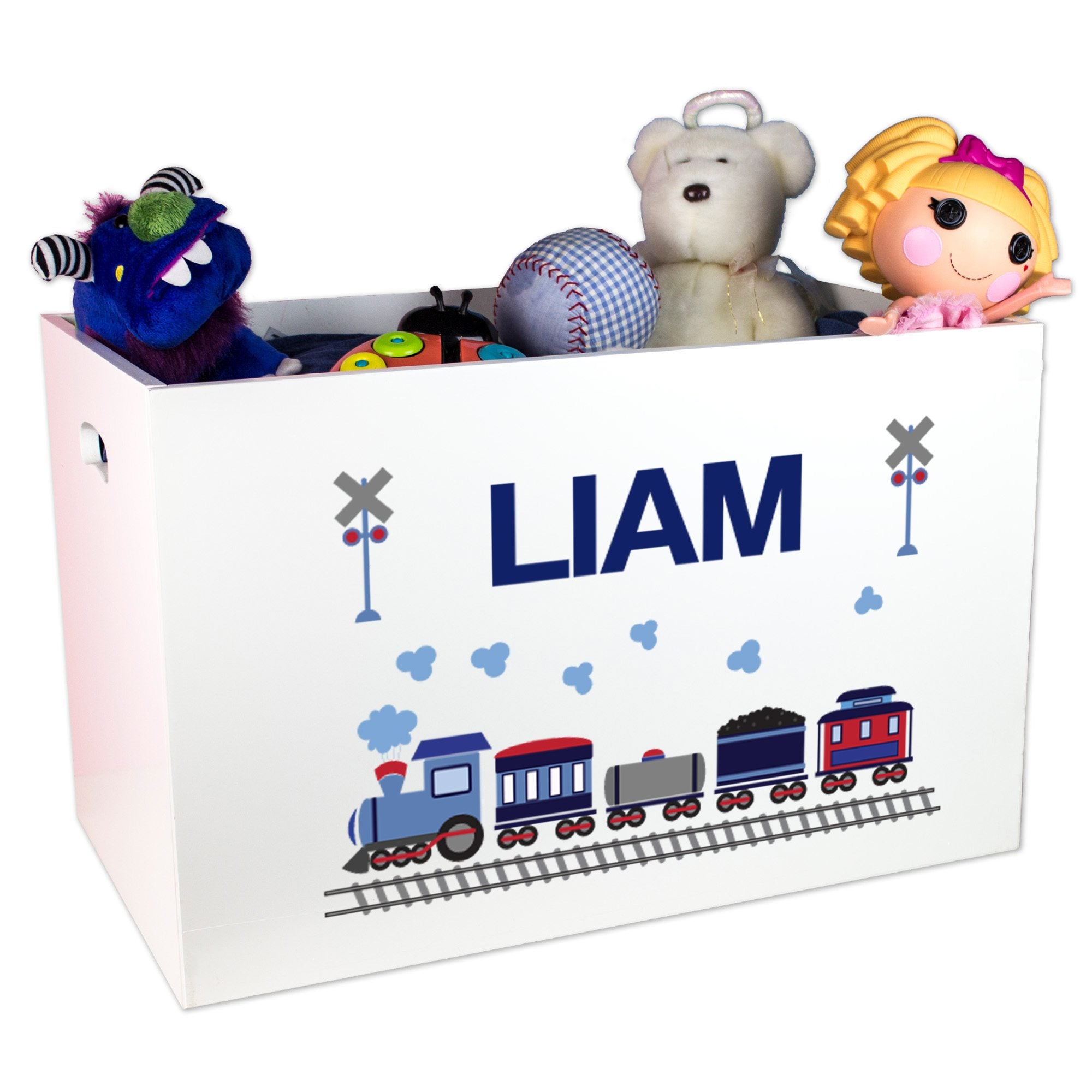 Open Top Toy Box Train