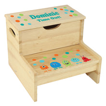Wood Storage Stool - Monsters