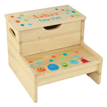 Wood Storage Stool - Monsters