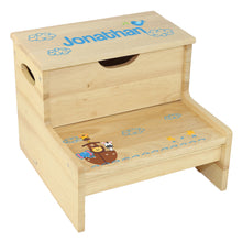 Wood Storage Stool - Noahs Ark
