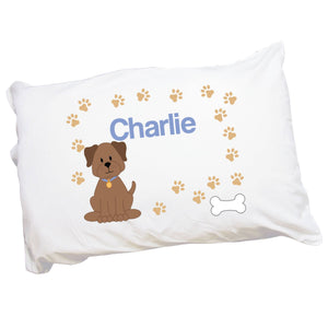 Personalized Puppy Pillowcase - Dog Breed