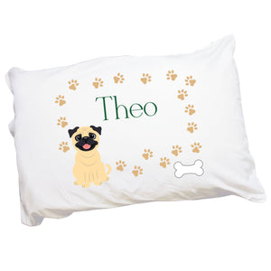 Personalized Puppy Pillowcase - Dog Breed
