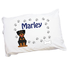 Personalized Puppy Pillowcase - Dog Breed