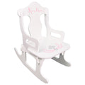 Personalized Puzzle Rocker - Pink Cross - MyBambino.com