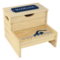 Wood Storage Stool - Swim
