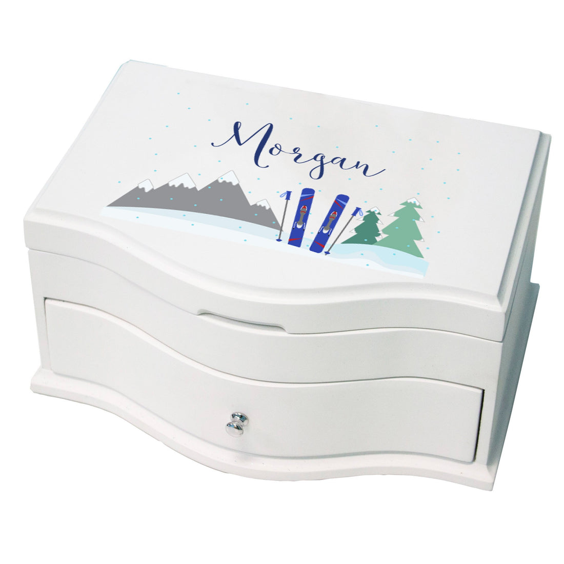 Princess Jewelry Box - Mountain Ski