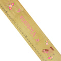 Personalized Natural Wooden little pony Growth Chart