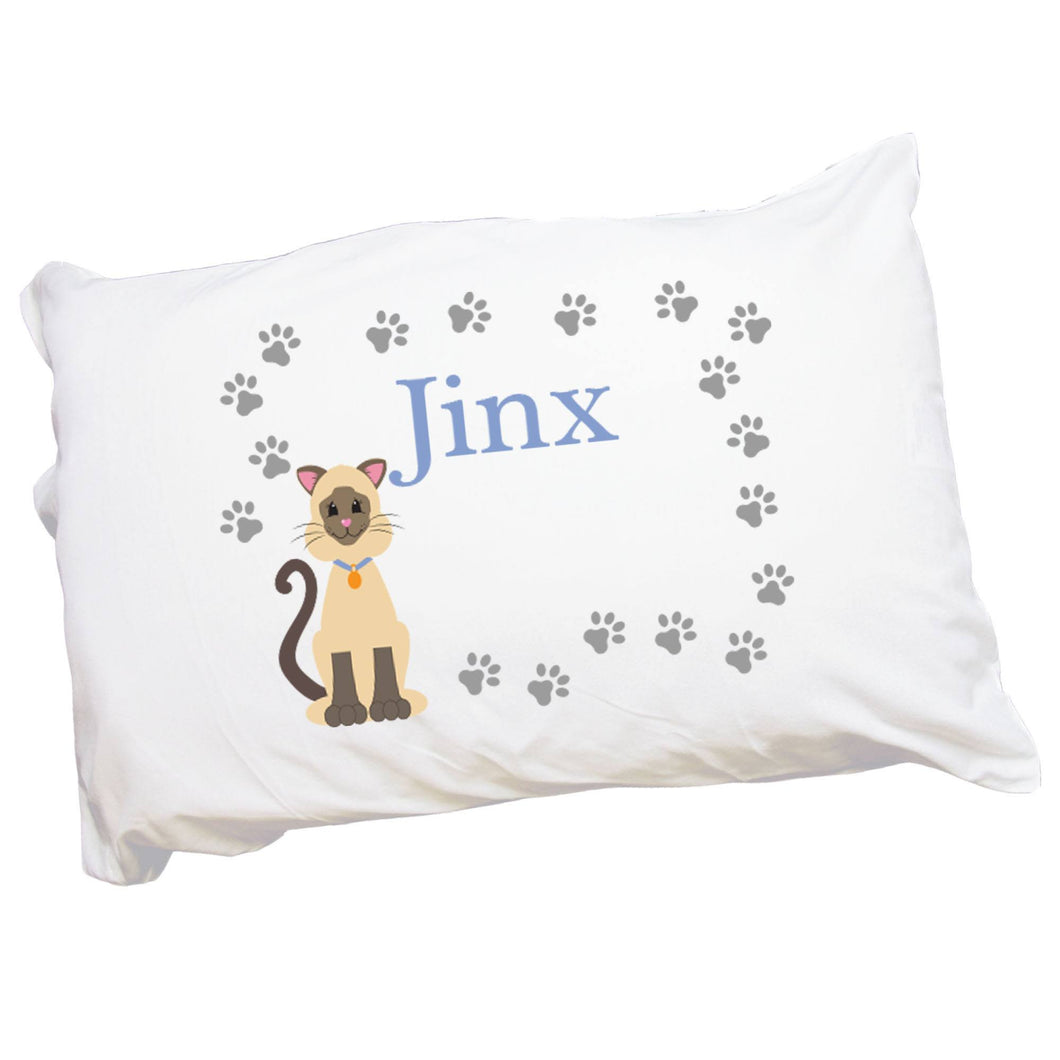 Personalized Kitty Cat Breed Pillowcase