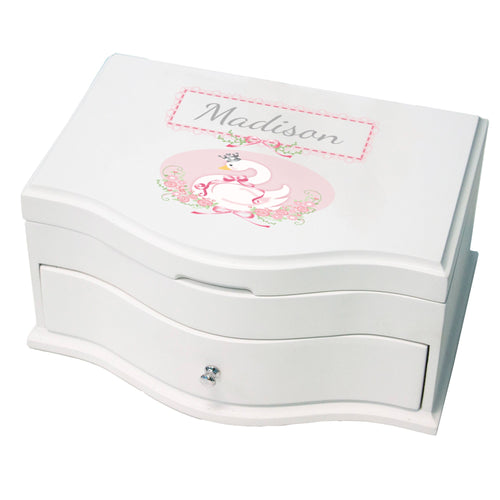 Girl's Princess Jewelry Box - Princess Swan