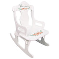 Personalized Puzzle Rocker - Blush Spring Floral - MyBambino.com