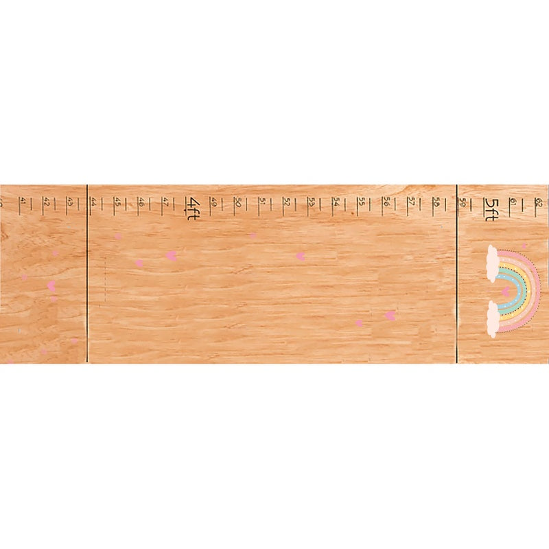 Personalized Boho Rainbow Natural Growth Chart