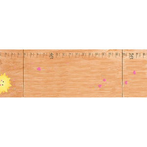Personalized You Are My Sunshine Natural Growth Chart