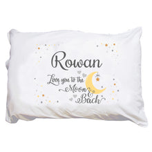 Personalized Love You to the Moon and Back Pillowcase