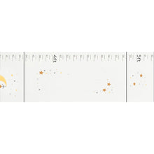 Personalized Moon and Back White Growth Chart