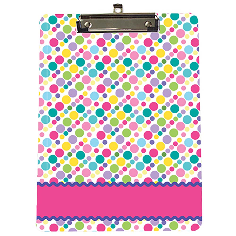 Custom Polka Dot Clipboard