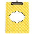 Custom Monogrammed Clipboard - Yellow Gold