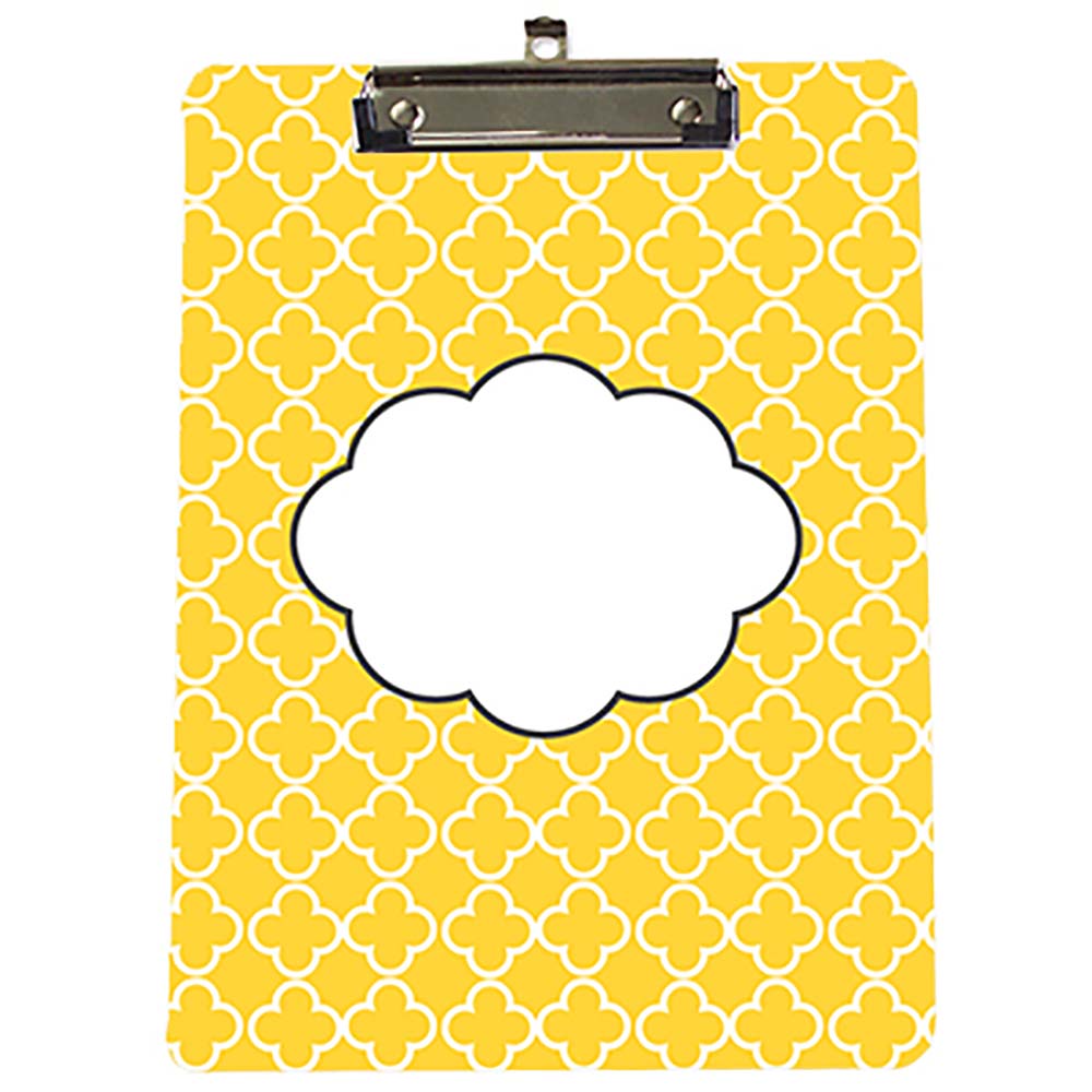 Custom Monogrammed Clipboard - Yellow Gold