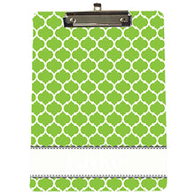 Personalized Lime Moroccan Clipboard