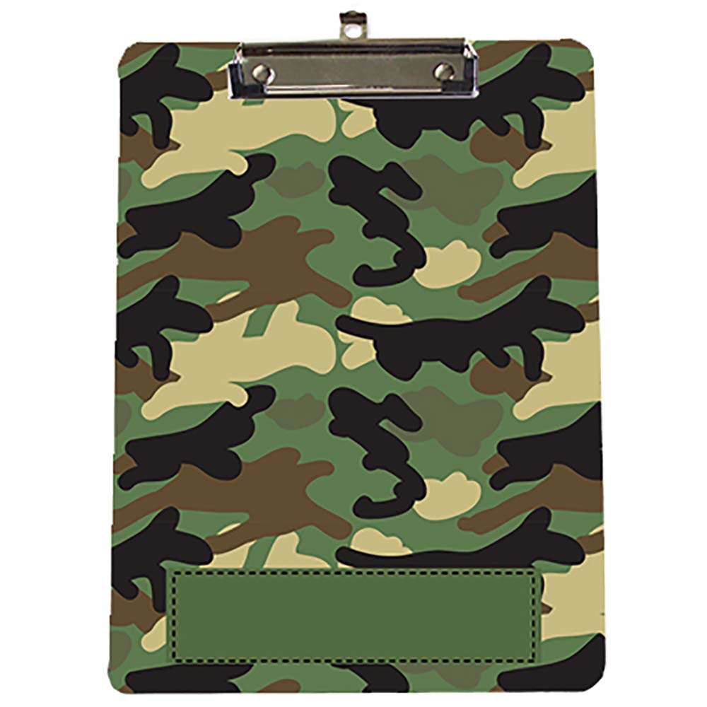 Custom Blue Camoflauge Clipboard