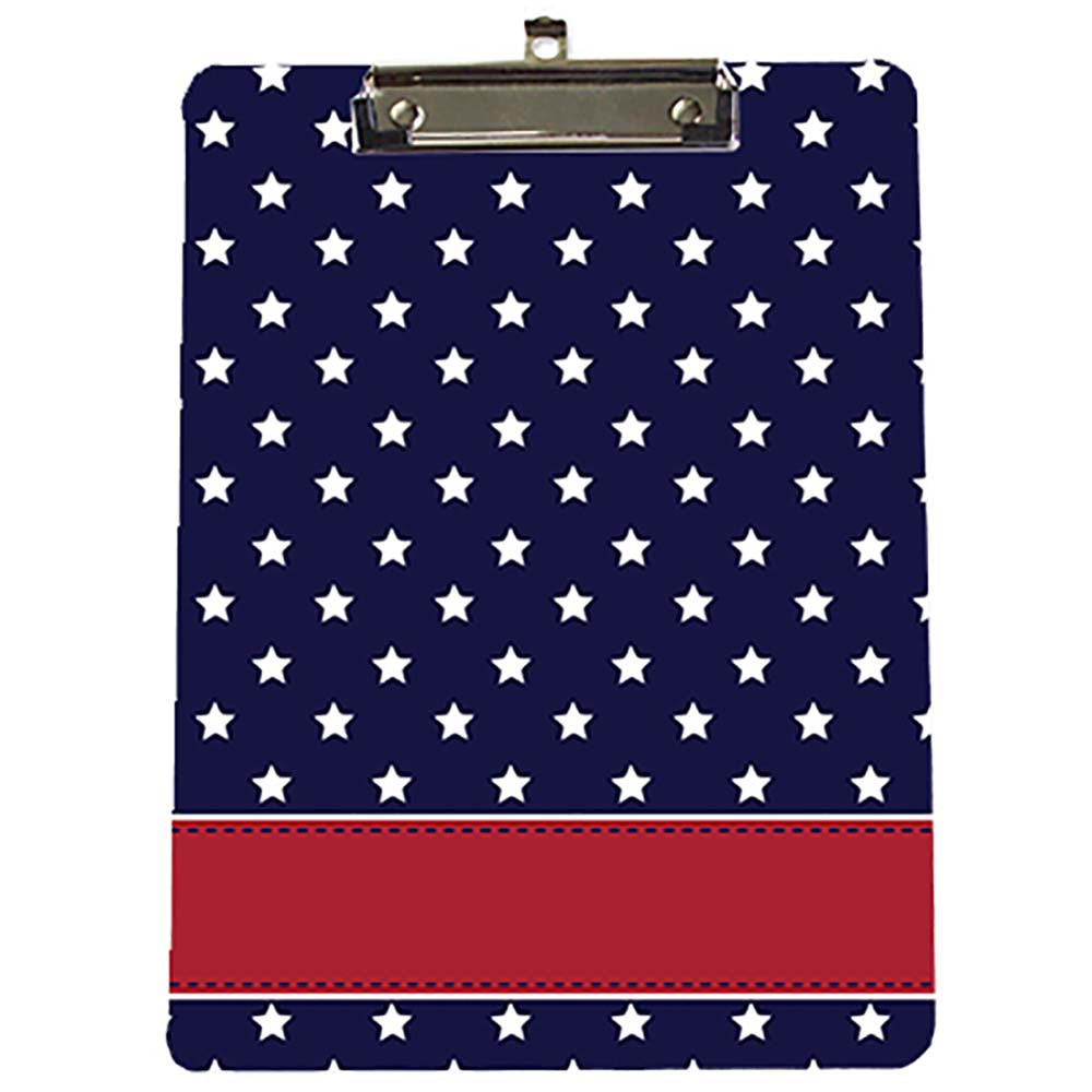 Custom Star Spangle Clipboard