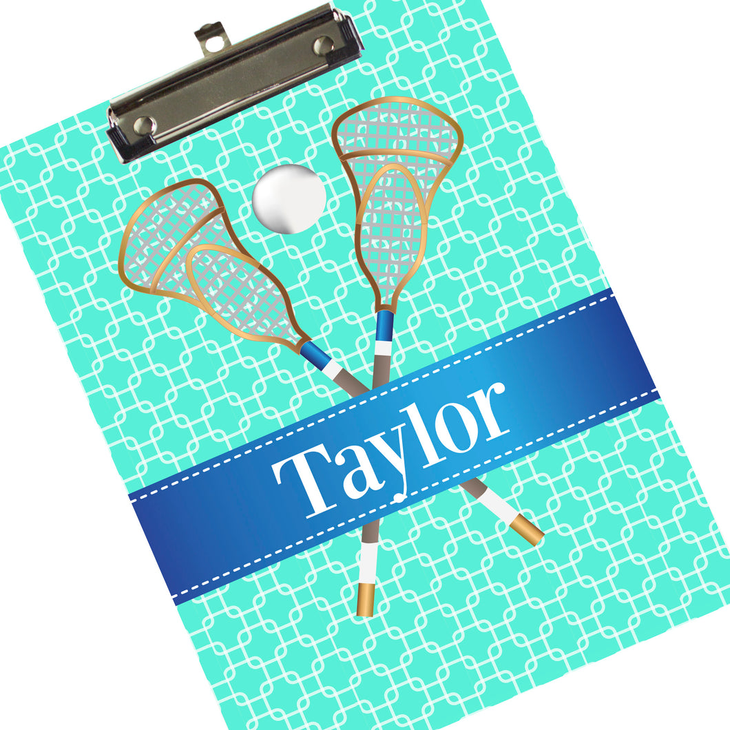 Custom Lacrosse Coach Clipboard