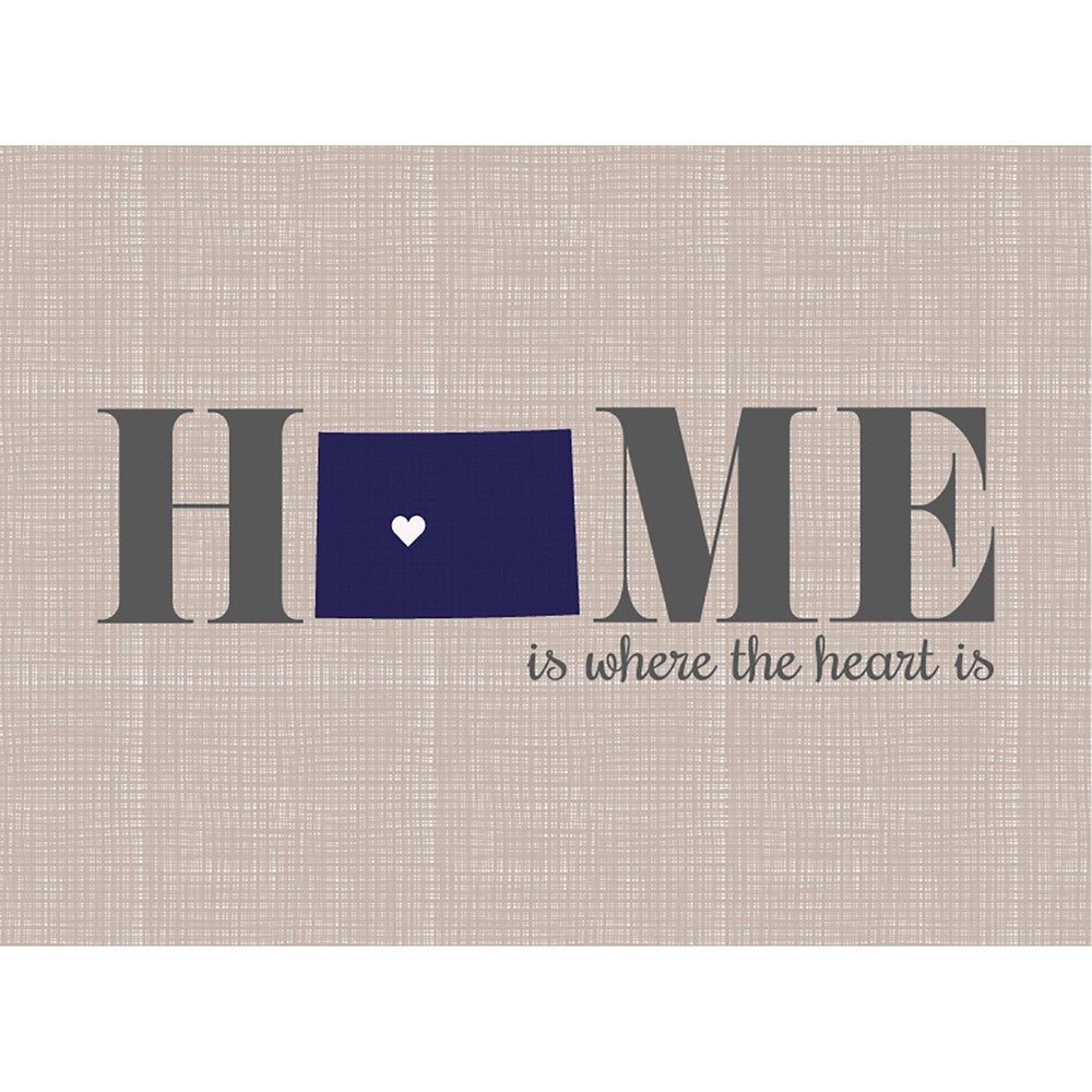 Home is where the heart is Cutting Board - Colorado - MyBambino.com