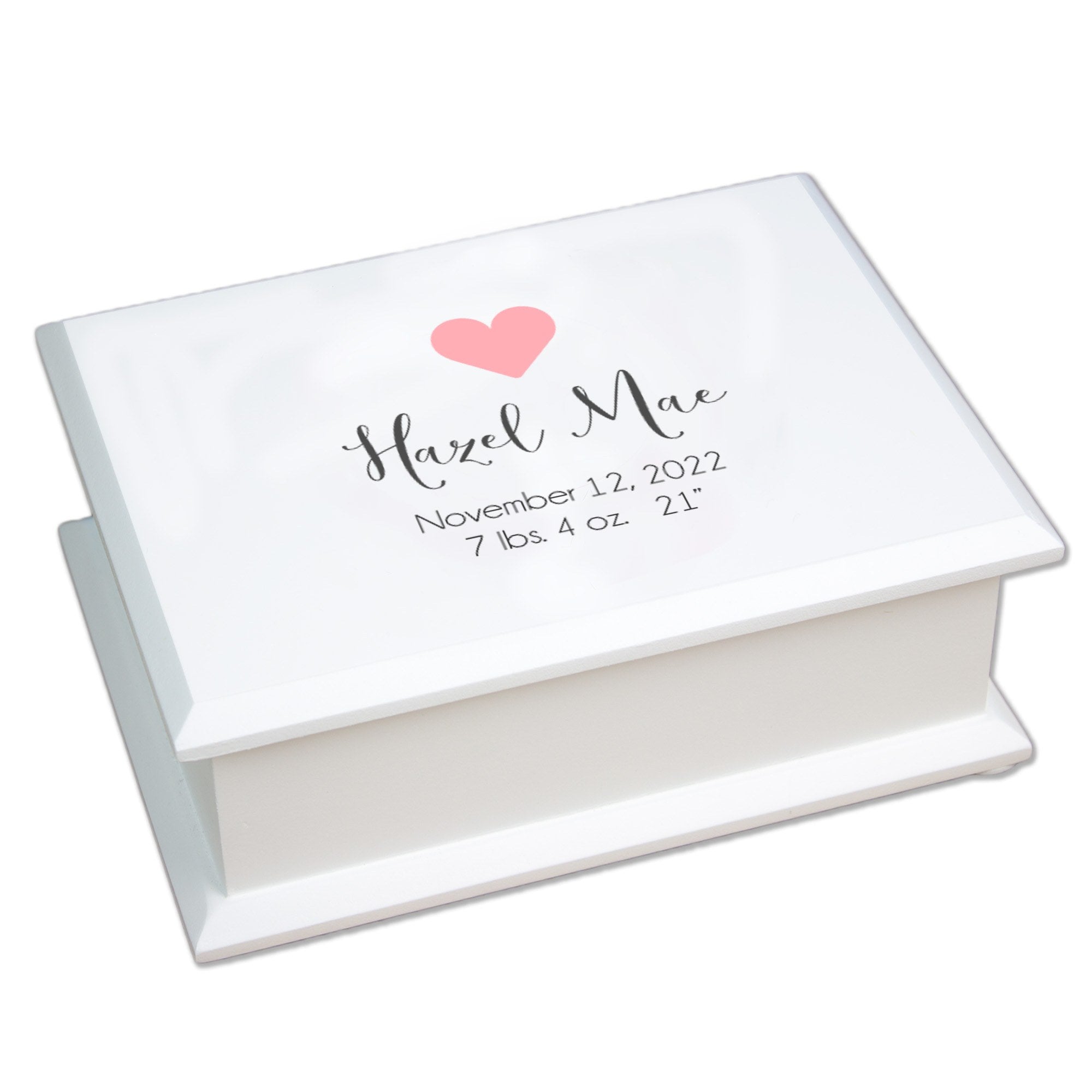 Personalised To The Moon And Back... Heart Trinket Box | Perfect Gifts Online | Personalised Gift Shop