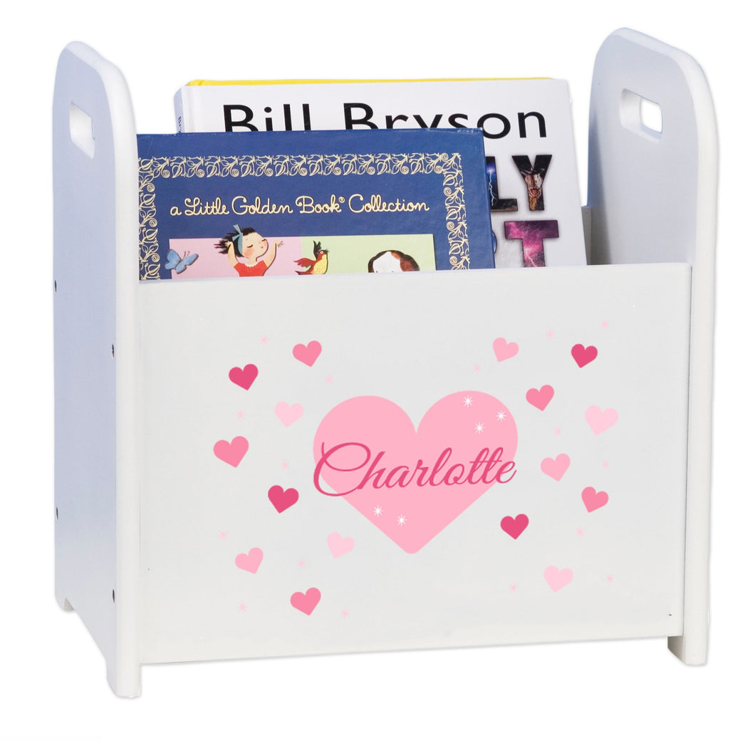 Personalized Book Caddy - Big Heart