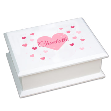 personalized heart jewelry box for valentine's day