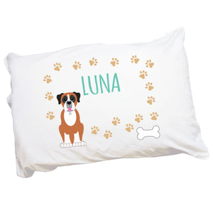 Personalized Puppy Pillowcase - Dog Breed