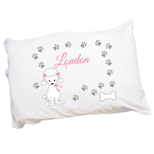 Personalized Puppy Pillowcase - Dog Breed