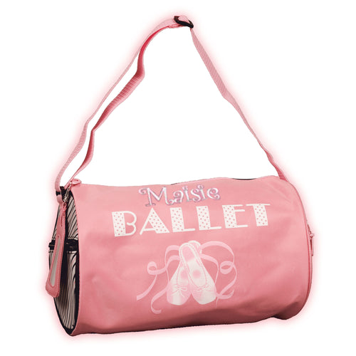 Embroidered Tap and Ballet Bag