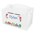 Personalized Transportation Deluxe Ballerina Jewelry Box