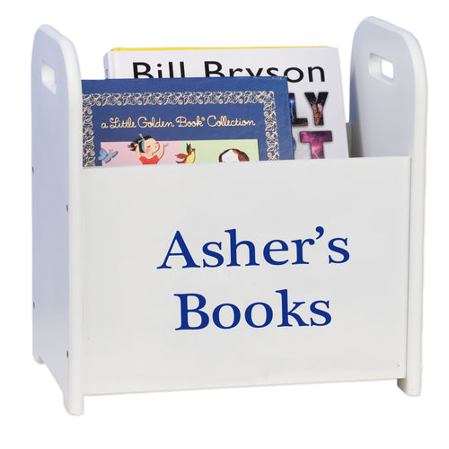 Personalized Girls With Name Only Book Holder And Rack